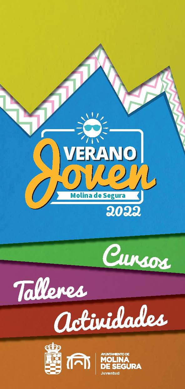 Juventud Molina Programa actividades VERANO JOVEN 2022 CARTEL