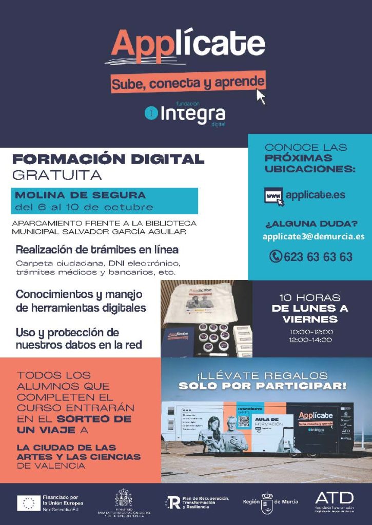 TIC Molina Campaña 'Applícate. Sube, conecta y aprende' Tercera edición (6 10oct25) CARTEL