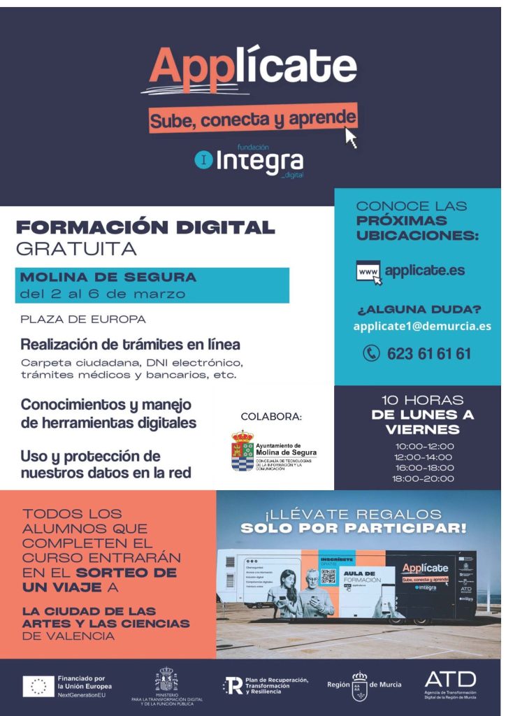 TIC Molina Campaña 'Applícate. Sube, conecta y aprende' 2 6feb26 CARTEL